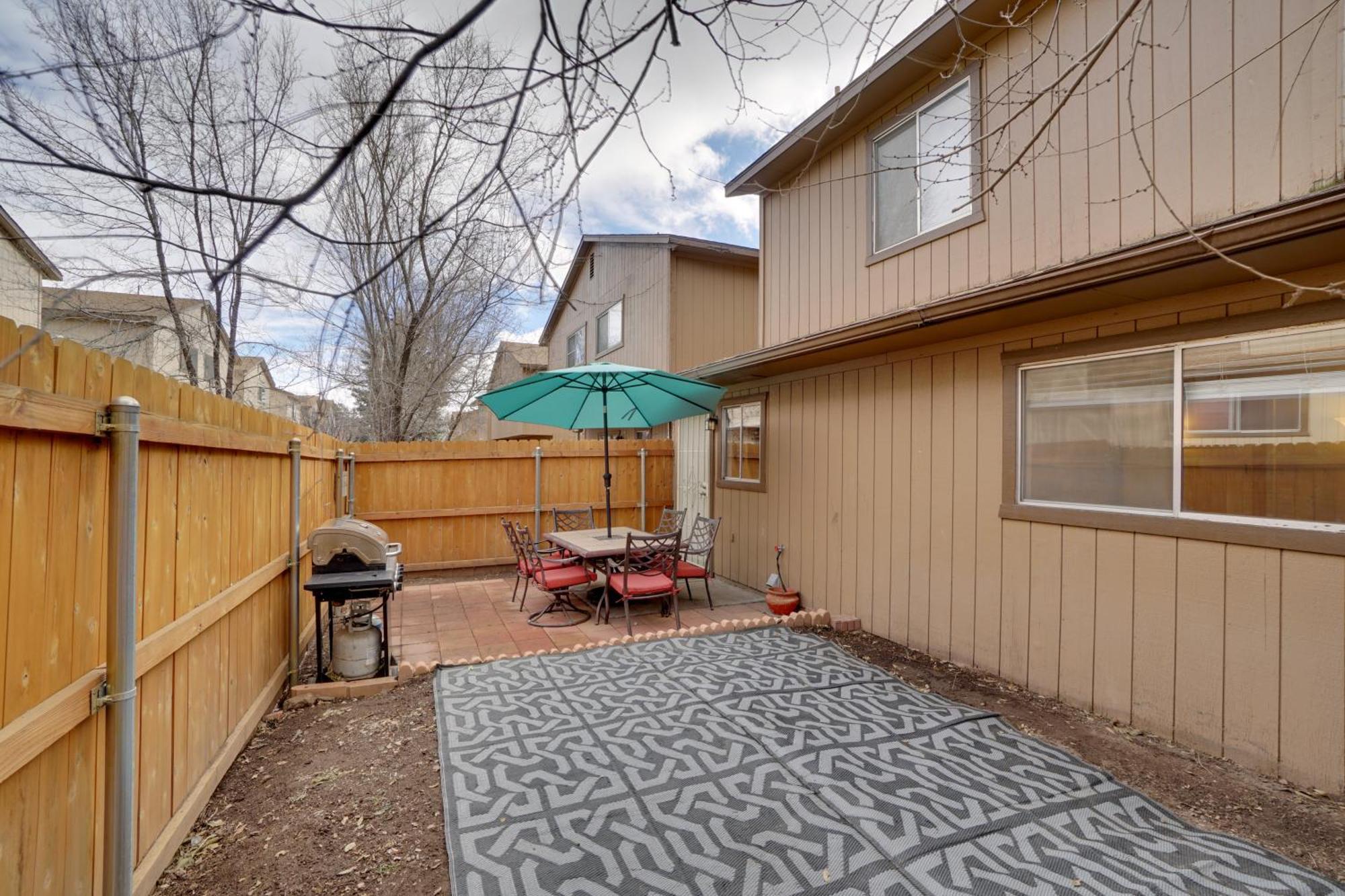 Flagstaff Townhome With Grill About 3 Mi To Downtown! Kültér fotó