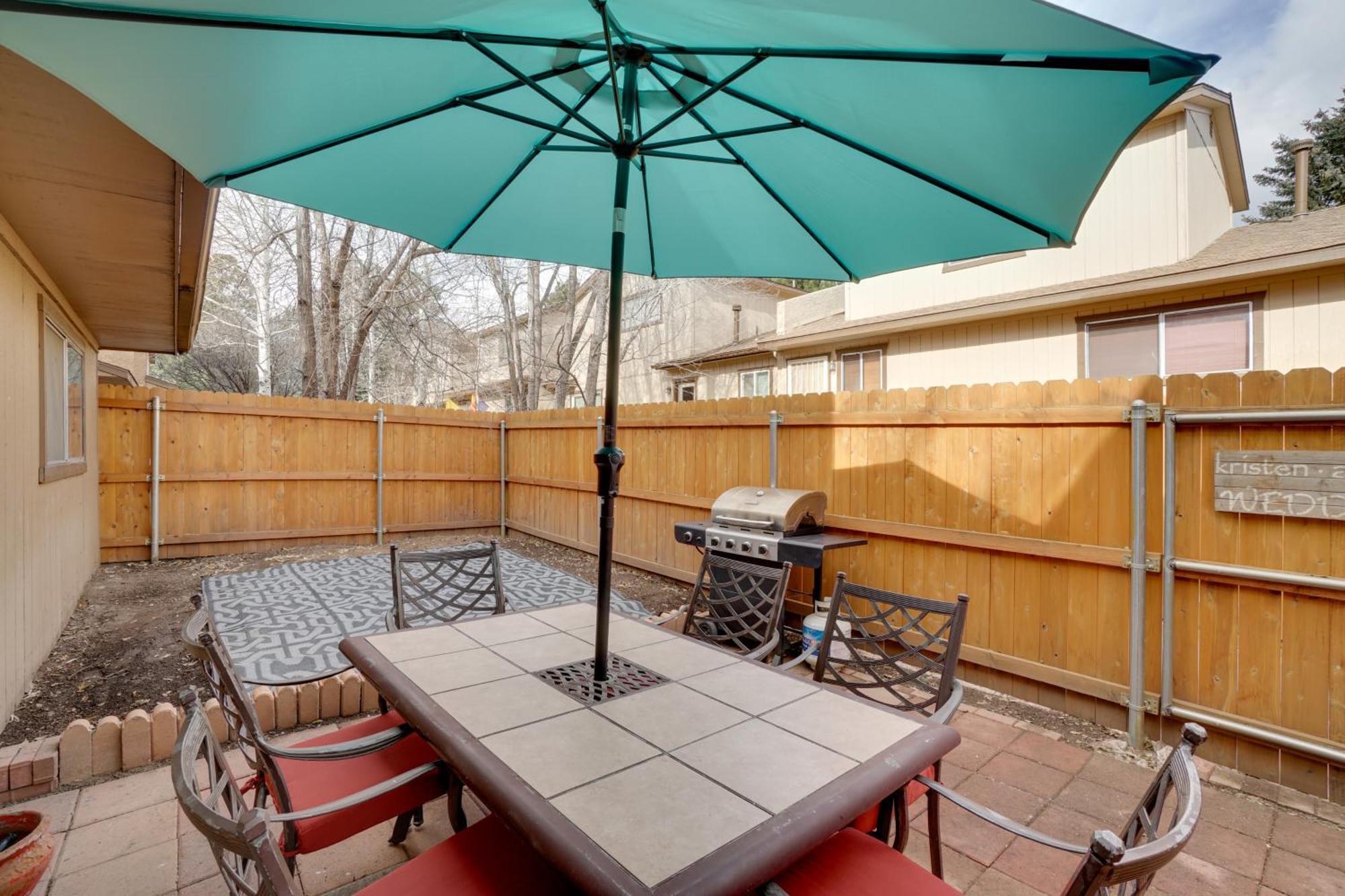 Flagstaff Townhome With Grill About 3 Mi To Downtown! Kültér fotó